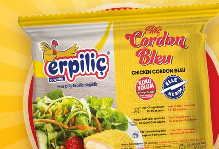 Piliç Cordon Bleu qadog'i, 1 kg — tovuq kordon blyu