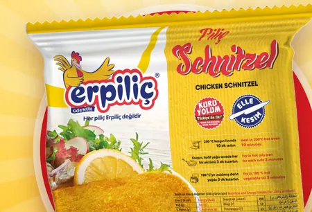 Piliç Şinitzel qadog'i, 1 kg — tovuq shnitsel